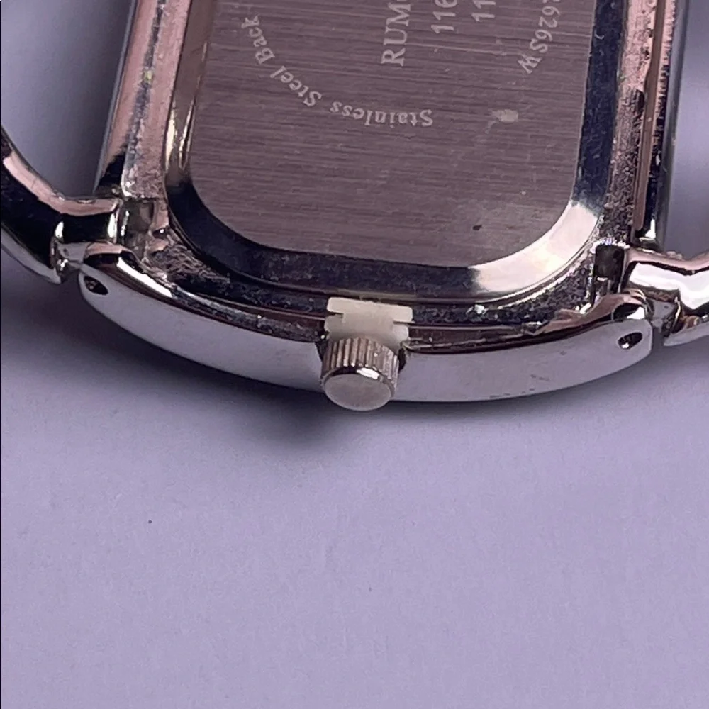 Rumors Silver Metallic Chain Watch